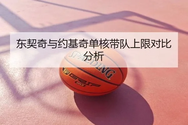 东契奇与约基奇单核带队上限对比分析